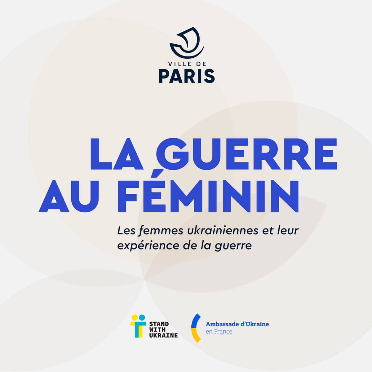 ‘Women in war’ at the Paris City Hall