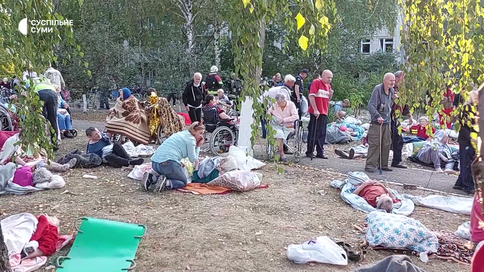 Russian attack on a nursing home: Ukrainian civilians targeted again