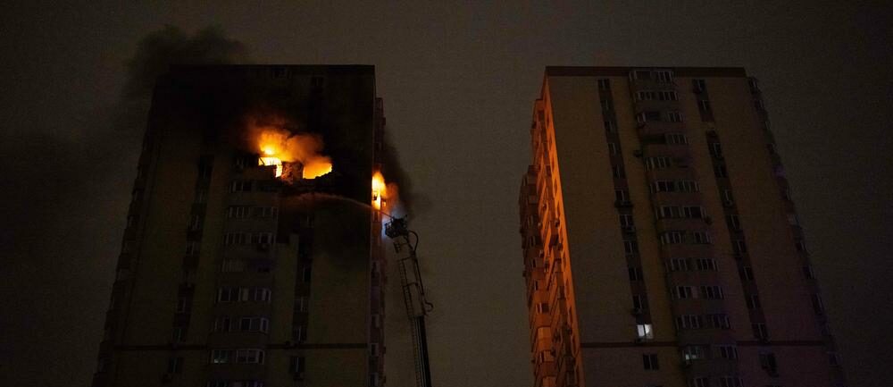 Civilians struck in Kyiv and Dnipro: Zelensky calls for international action