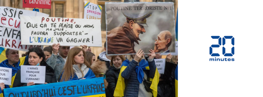 War in Ukraine: Over 40,000 protesters across France against the Russian-led invasion