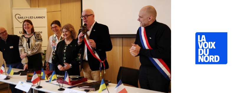 Comment Sailly-lez-Lannoy s’est jumelée avec une ville ukrainienne