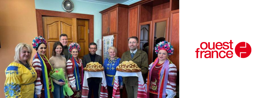 Plœmeur et Avranches coopèrent avec la ville d’Itchnia en Ukraine