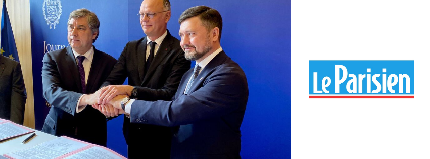 «Deux villes qui ont été détruites à 80% par les bombardements»: Le Havre et Marioupol officialisent leur amitié