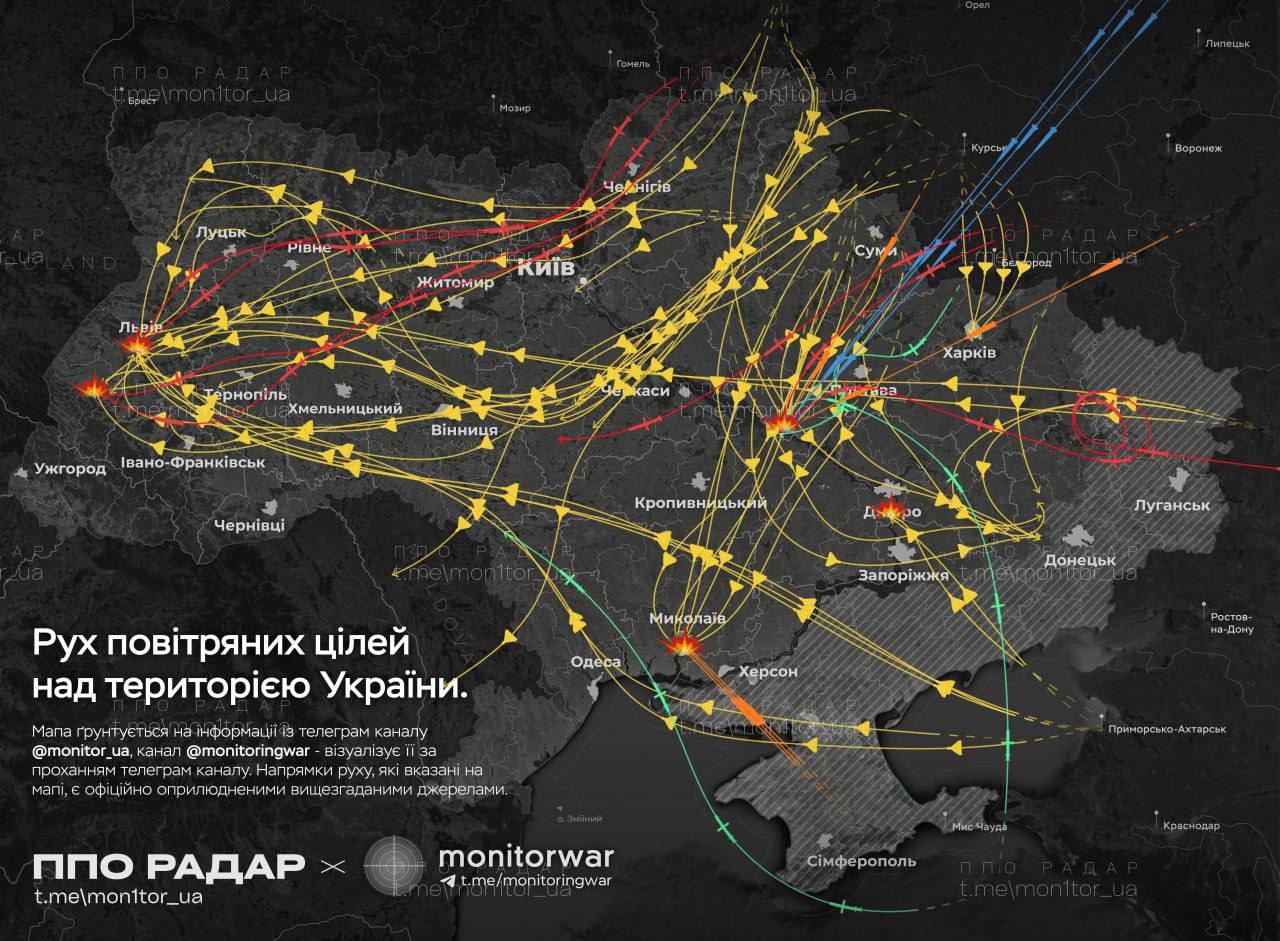 Attaque massive sur l’Ukraine : 477 drones et 60 missiles en une seule nuit