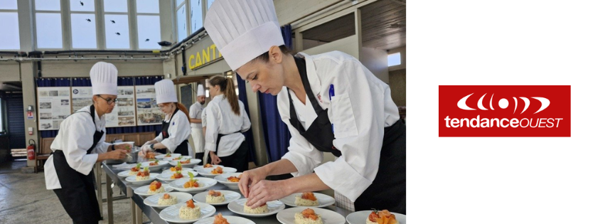 Le Havre. Un resto éphémère à la Halle aux Poissons avec des apprentis ukrainiens en cuisine