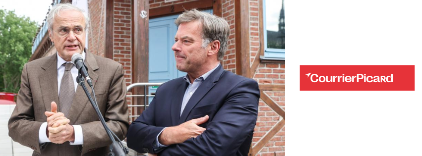 Le maire d’Amiens Hubert de Jenlis en Ukraine