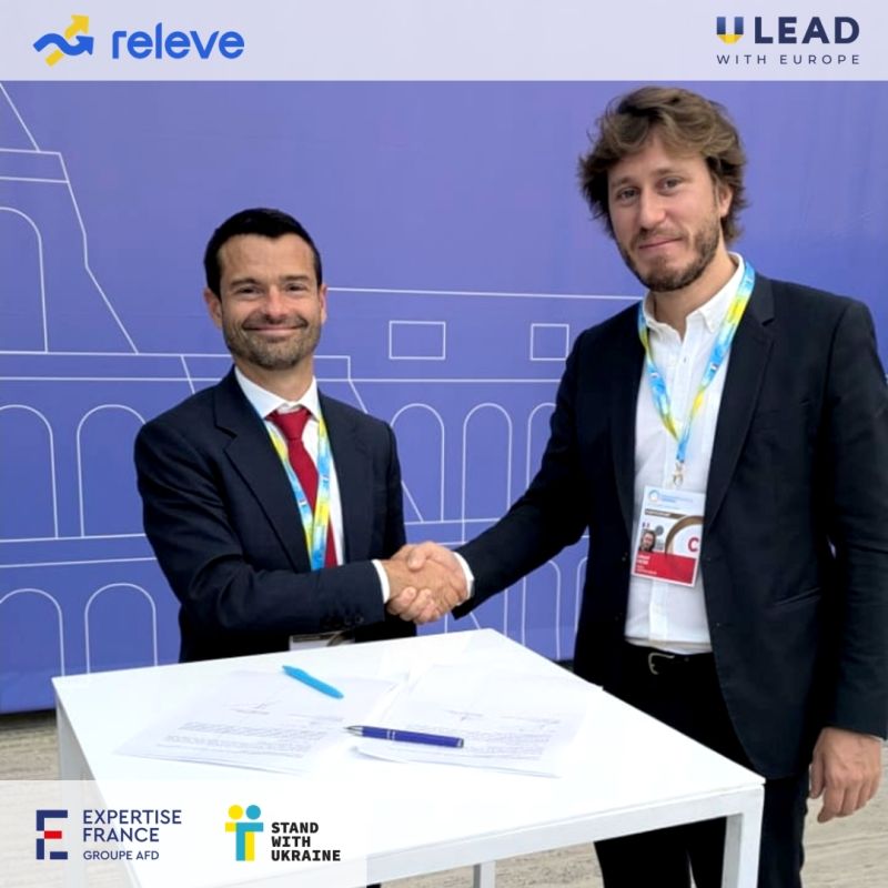 Stand With Ukraine and Expertise France join forces for the sustainable reconstruction of Ukraine