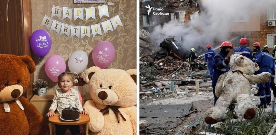 Kyiv : un missile russe tue 25 civils, dont la petite Angelina, 2 ans