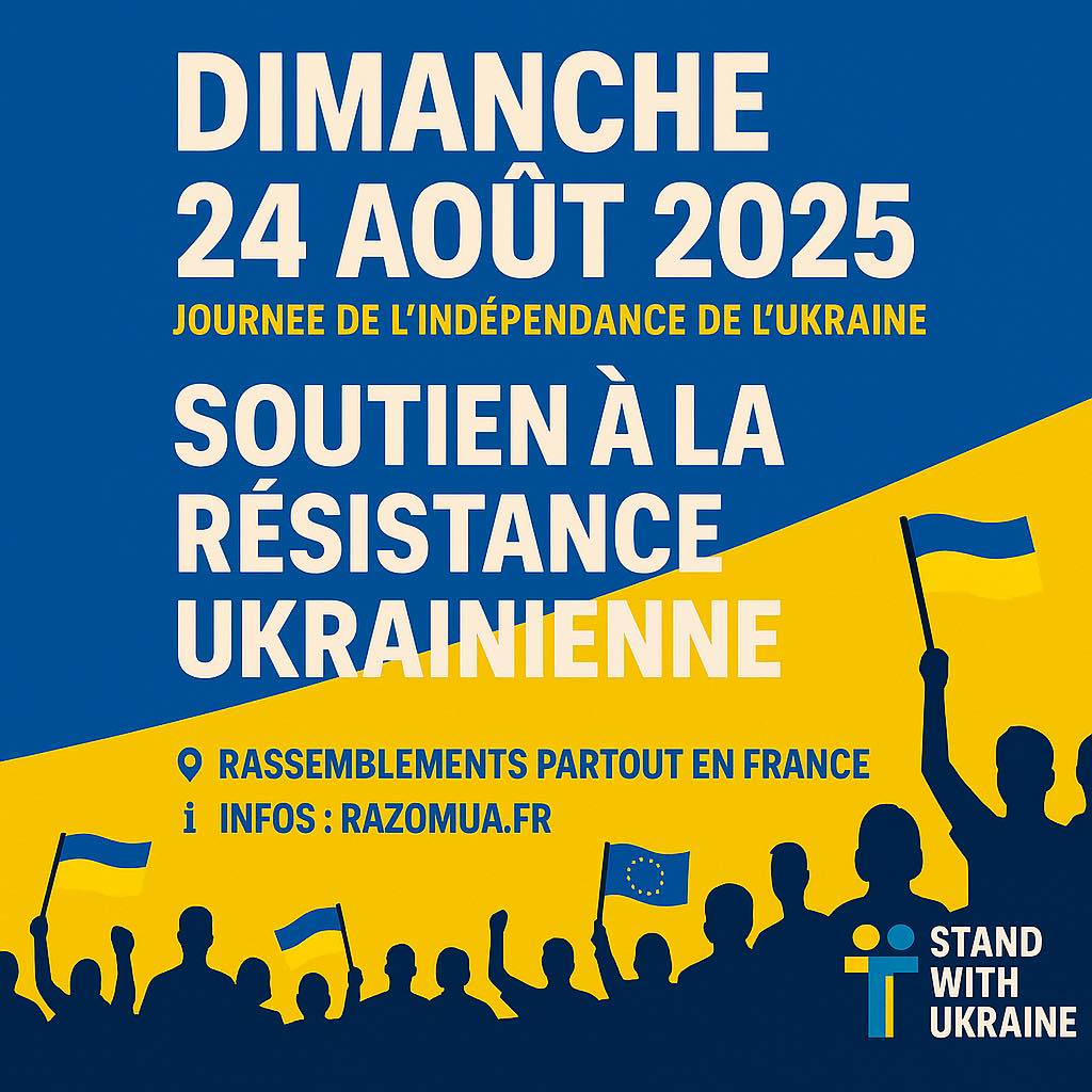 24 août : Journée de l’indépendance de l’Ukraine