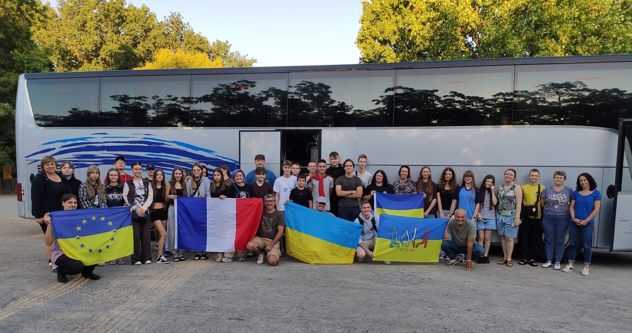 Séjour de répit pour les enfants de Kherson à Nantes et Saint-Nazaire