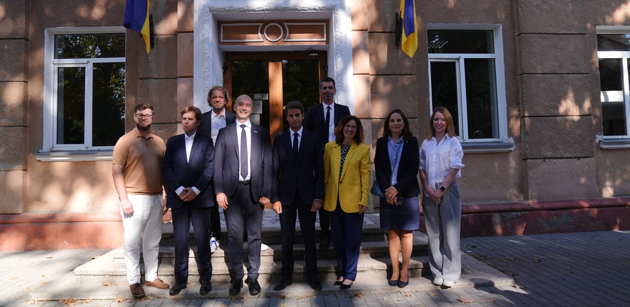Visite de la délégation du groupe d&rsquo;amitié France-Ukraine à Odesa