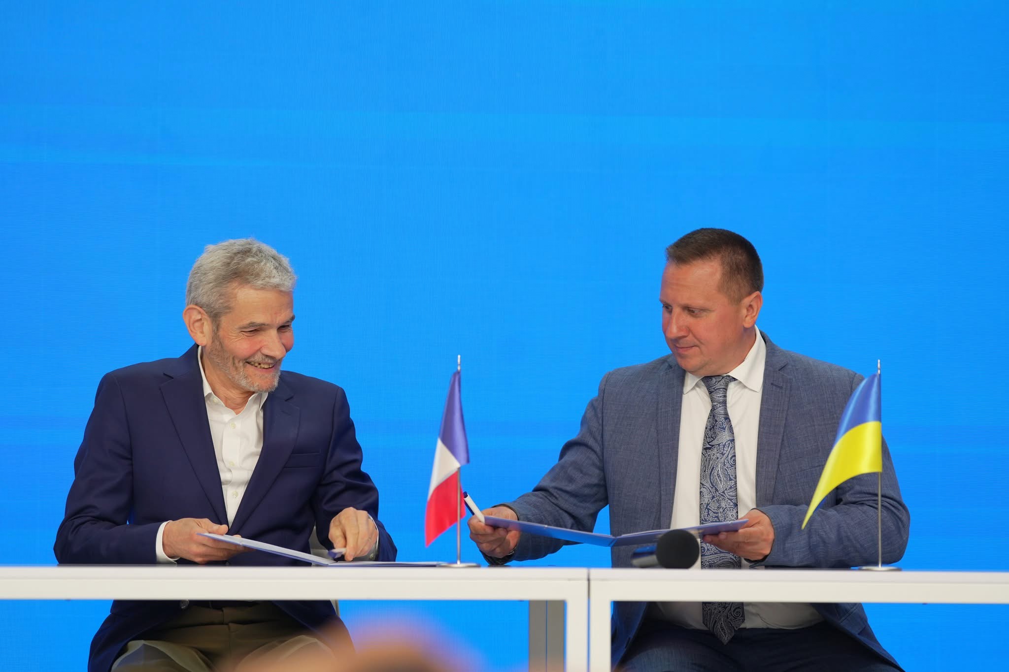 La signature d&rsquo;un mémorandum d&rsquo;amitié entre Bures-sur-Yvette et Bilohorodka