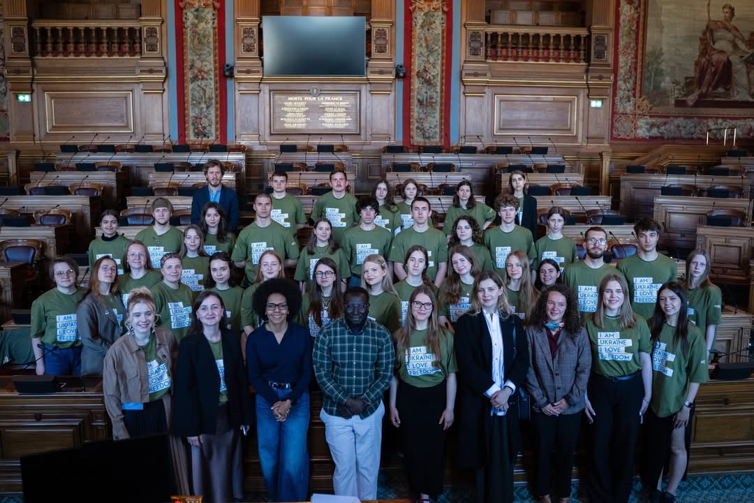40 jeunes leaders ukrainiens reçus à l&rsquo;Hôtel de Ville de Paris