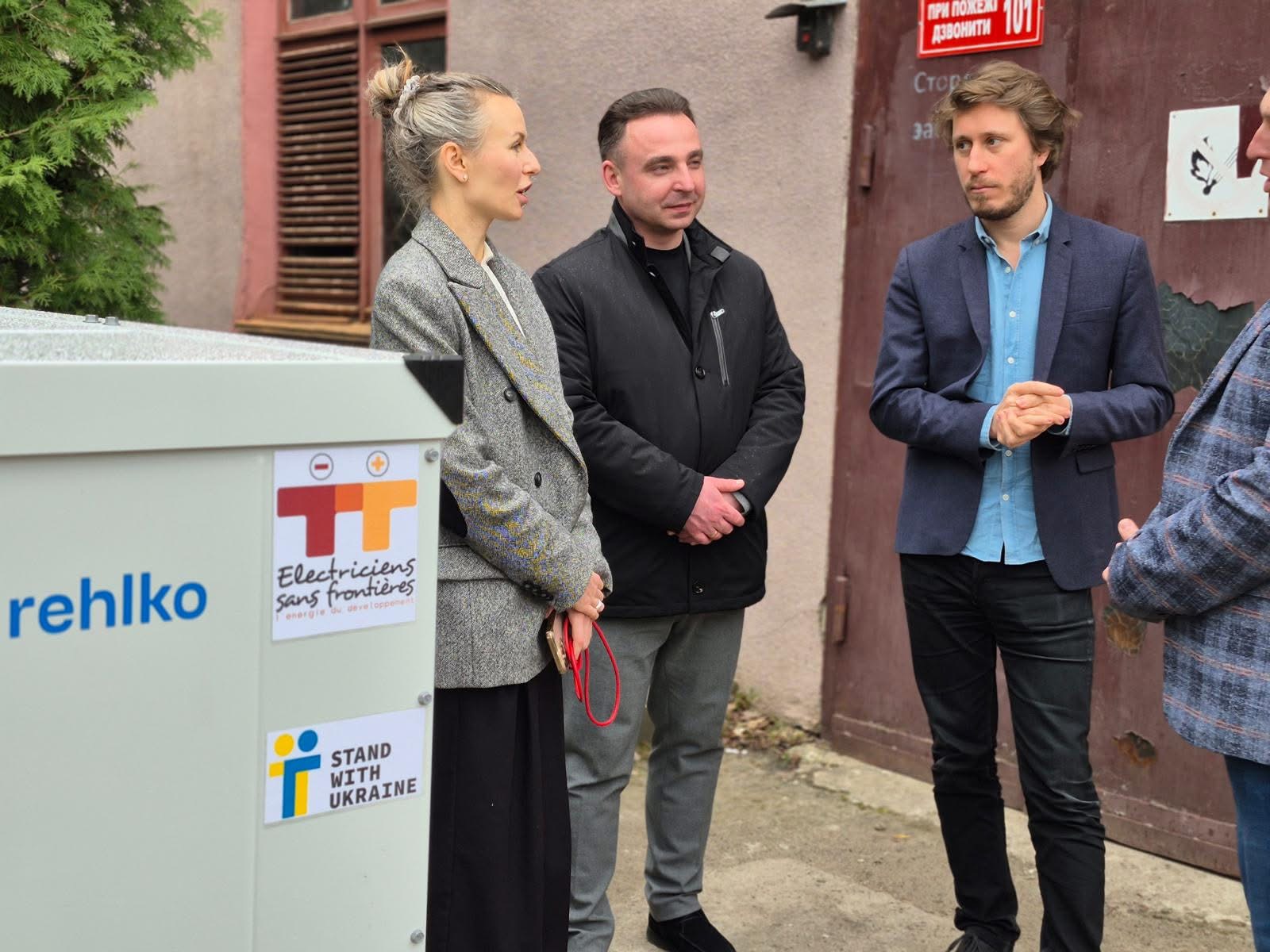 Korostychiv : mise en service d’un générateur de 33 kVA pour le collège pédagogique