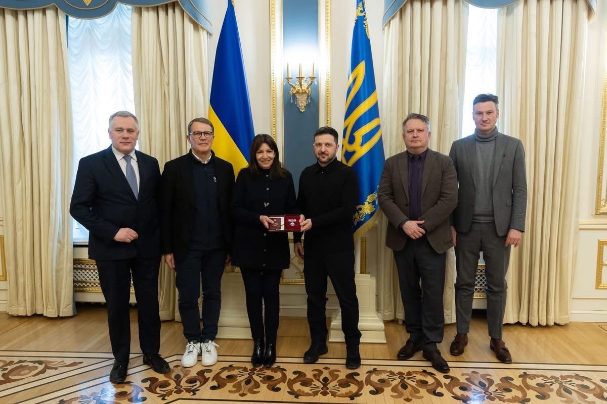 Шостий візит мера Парижа до Києва
